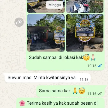 Pengiriman Papan Bunga Duka Curug Bitung