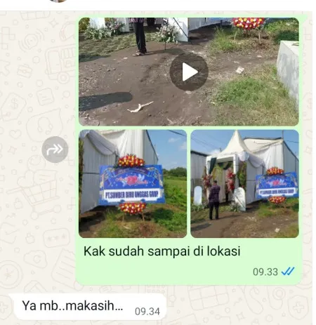 Pengiriman Karangan Bunga Curug Bitung