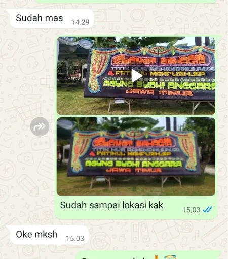 Pengiriman Papan Bunga Curug Bitung