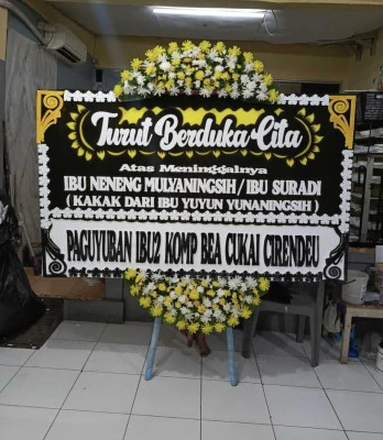 Papan Bunga di Curug Bitung
